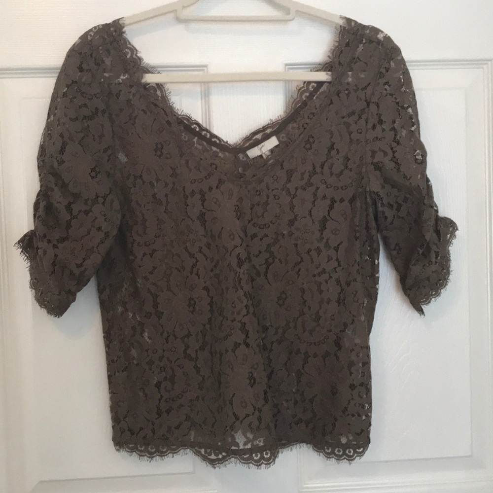 Joie lace blouse